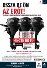 Válasszon Suzuki hajómotort igénye szerint!
