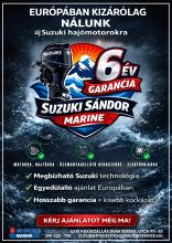 Suzuki Marine Sándor 6 év garancia